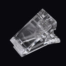 Transparent Manicure Art Builder Clamps Nail Tips Clips for False Nail Fixa