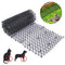Garden Prickle Strip Cat Repellent Deterrent Mat Anti-cat Dog Mat (Black) Newly