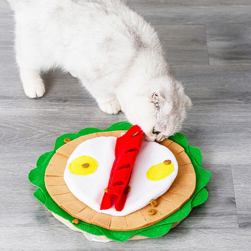 Dogs Pet Slowing Feeding Snuffle Mat Anti Choking Smell Workout Nose Work Toys