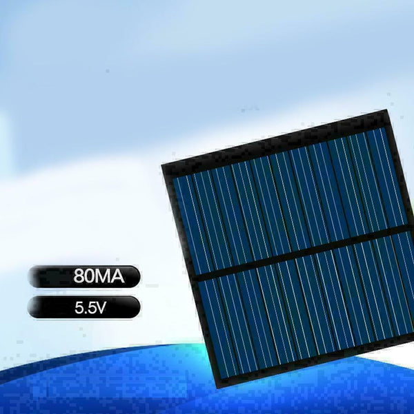 Mini 5.5V 80MA Solar Panel Solar System DIY For Light T8P0 Best Phone V3P7