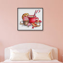 DIY Full Embroidery Print Canvas Kitchen Gadgets 11CT Cross Stitch Kits (A)