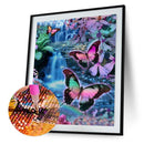 5D Diamond Embroidery Painting Butterfly Cross Stitch Craft Wall Decor Kit Newly