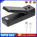 Mini Heat Bag Vacuum Heat Sealer for Plastic Bag Storage Food Snack (Black)