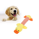 Pet Puppy Chew Squeaker Squeaky Plush Sound Ball For Dog-duck