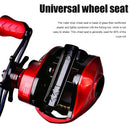 Bait Casting Wheel 7.2:1 High Speed Sea Fishing Reel 10kg Max Drag (HP10L) Newly