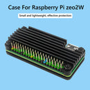 For Raspberry Pi Zero 2W Aluminum Shell Kit w/ Vertical Pin Header (Color) Newly
