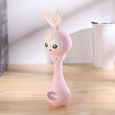 0-12M Baby Cute Hand Bells Rattle Ring Bell Early Educational Toys/Pink Newly