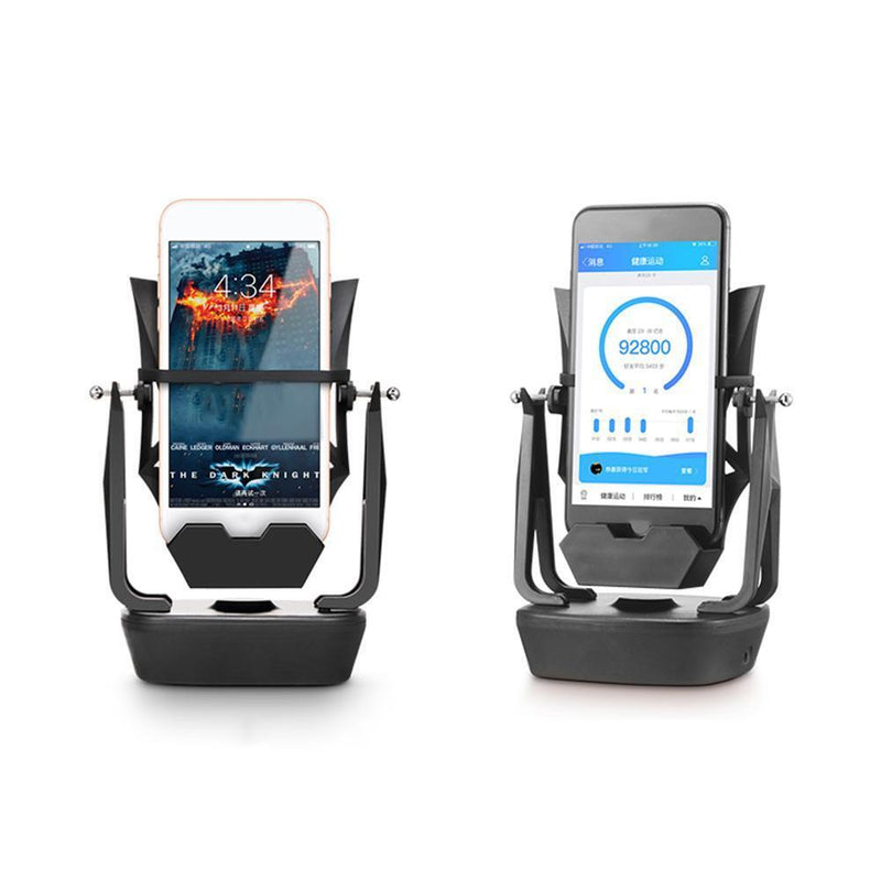 Creative Bat Shape WeChat Motion Step Passometer Automatic Shake Phone Wiggler