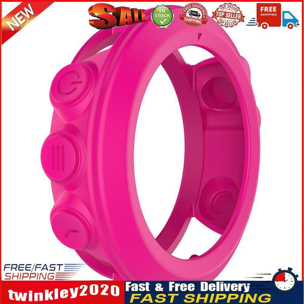 Silicone Case Cover for Garmin Fenix 3 HR Quatix 3 Tactix Bravo(Rose Red) Newly