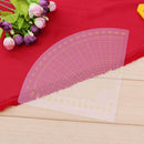 Fan Shape Foot Seam Ruler Quilting Patchwork Scrapbook DIY Sewing Tools