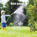 Spiral Lawn Rain Gauge Outdoor Copper Accurate Floating Rain Meter for Outdoors
