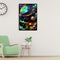 Planets in Sky Oil Paint By Numbers Kit DIY Drawing for Adults Home Decoration