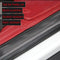 1m Carbon Fiber Look Rubber Car Bumper Lip Door Sill Protector (3cm Black)
