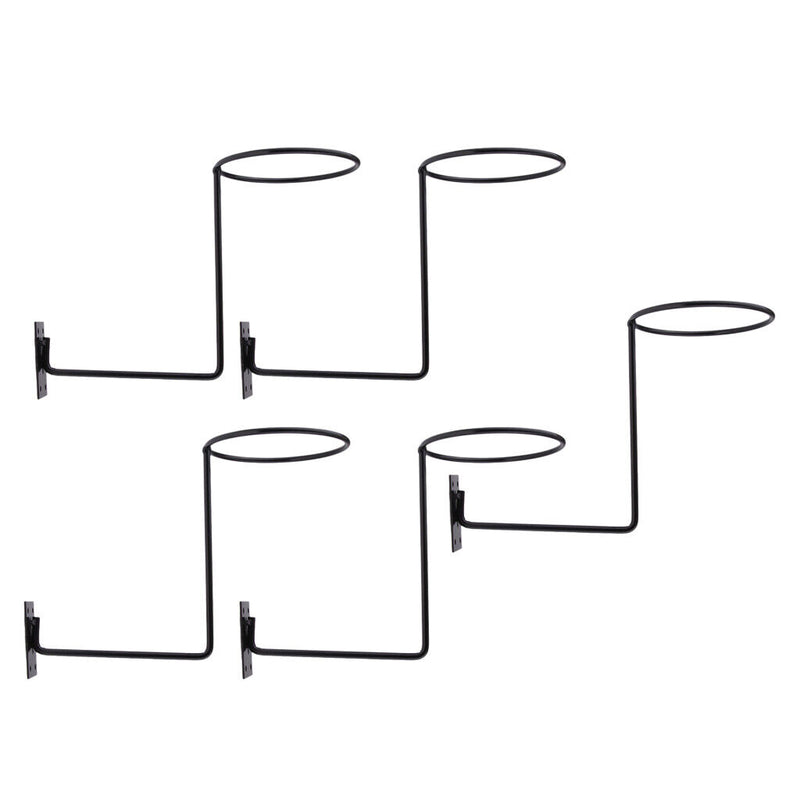 5er Set Motorrad Motorrad Stahlhelm Kleiderbügel Jackenhaken Geschenke Schwarz