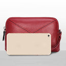Women PU Leather Multifunction Mini Phone Bag Card Coin Clutch Bag(Red)