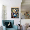 30 x 40cm Full Round Drill Craft DIY Eagle Diamond Painting Poster Wall Decor