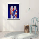 Diamond Painting Independence Day Partial Special Shape Drill DIY (HB252) Newly