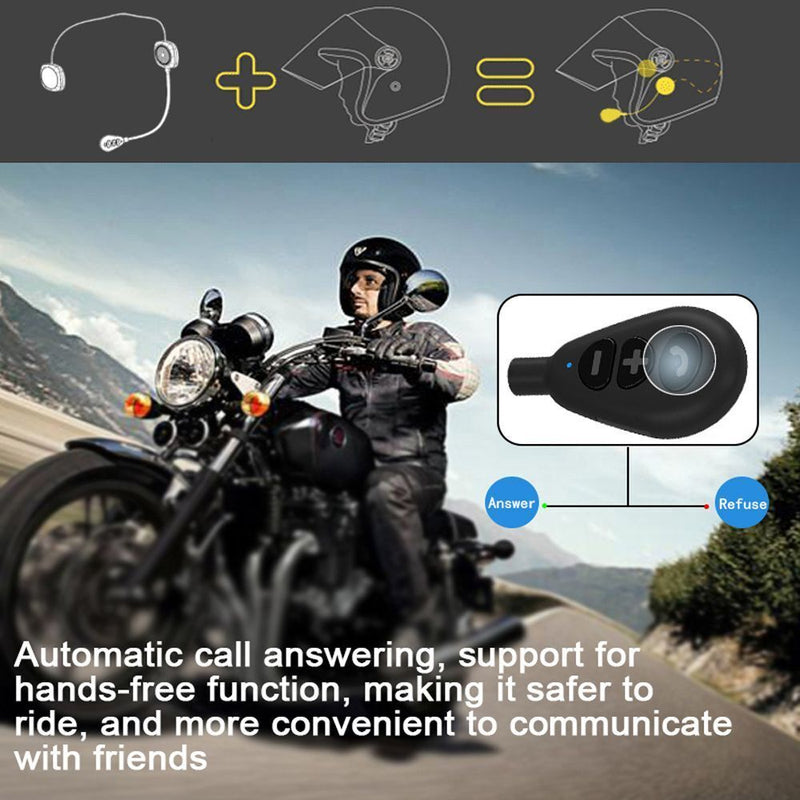 Wireless Headphones Motorcycle Helmet Headset Scooter Bluetooth 5.0