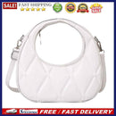 Fashion Crossbody Bags Niche Design Women Round PU Leather Shoulder Handbags