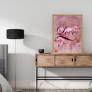 Diamond Painting 5D Full Round Drill Mosaic DIY Love Flower Kit Wall Decorati