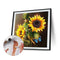 Sunflower 20X20cm Frameless Oil Paint By Numbers DIY Painting Crafts (S562)
