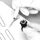 Tattoo Ring Cups Sponge Microblading Pigment Holder Tattoo Ink Cups(50pcs)