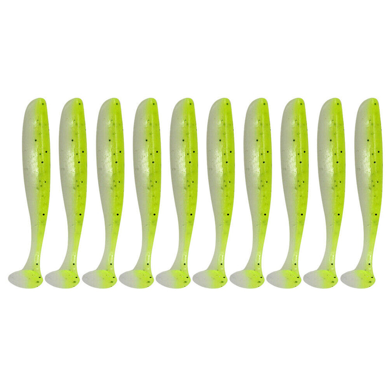 10pcs 9cm 4.2g Bionic Mandarin Fish Wobblers Fishing Lures Artificial Soft Ba