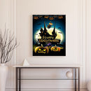 Halloween Pumpkin Oil Paint By Numbers Kit Frameless Picture 40x50cm (B1604)