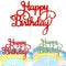 Kid Happy Birthday Cake Plugin Glitter Calligraphy hot Decor Home Bling G1A3