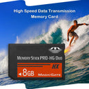 Memory Stick MS Pro-HG Duo Speed Memory Card for PSP 1000 2000 3000 (8GB)