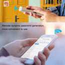 Tuya WiFi Smart Lock Multiple Unlocking WiFi Tuya Smart Door Lock Aluminum Al