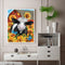 Farm Animal Oil Paint By Numbers Kit DIY Acrylic Painting on Canvas Frameless
