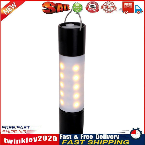 USB Rechargeable Hanging Flashlight Zoomable LED Torch Camping Tent Lamp Newly