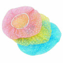 Women's Waterproof Elastic Plastic Dot Shower Bathing Hats Hair