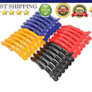 6Pcs Matte Sectioning Clips Clamps Hairdressing Salon Hair Grip Crocodile