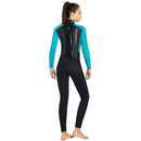 DIVE SAIL Women Wetsuits Long Sleeve Snorkeling Body Diving Suit (Green XS)