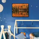 DIY Digital Oil Painting By Numbers Autumn Woods Modern Home Decoration 40x50cm