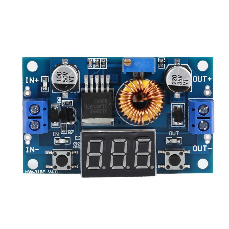 DC-DC Step Down Power Module Voltmeter 4V-38V to 1.25V-36V 5A Buck Converter