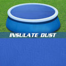 Swimming Pool Cover - Round Above Ground Pool Frame Cover for Inground Pools