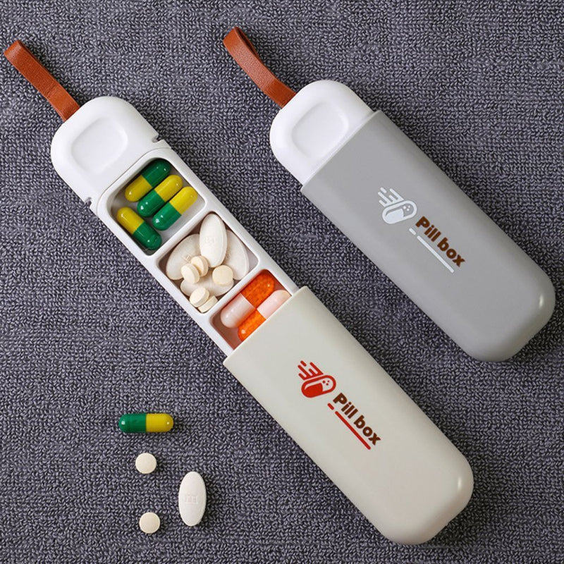 Dispensing Medical Kit 3 Grids Tablet Pillbox Pill Box Medicine Boxes Dispenser