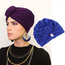 Bonnet Turban Caps Women Chemo Hat African Pattern Headwrap Cotton Headscarf