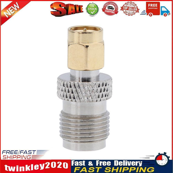 Electronics RF Coaxial Adapter SMA Male to TNC Female RF Connector Newly