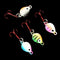 Whale Shaped mini Lead Hard Hook AD-Sharp Insect Ice Fishing Lure Winter Bait