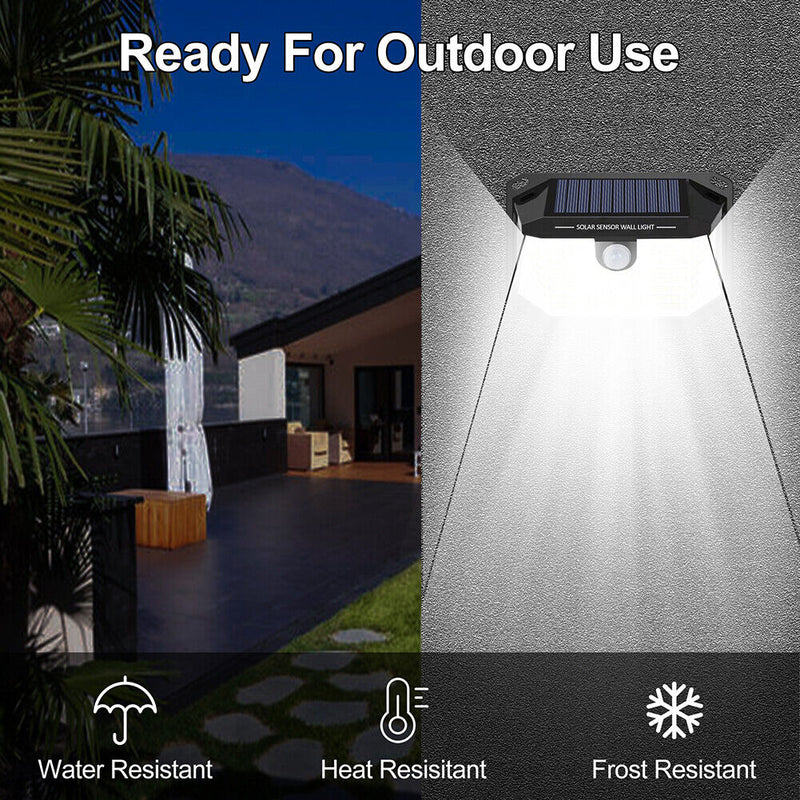 LED Solar Light Outdoor Waterproof Lighting for Garden Wall Street Yard Decor