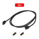 4Pin LED Extension Cable RGB 5050 3528 LED Strip Light Connector Cord (2m)