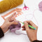 9pcs 2.25-6.5mm Soft Alumina Crochet Hooks Knitting Needle for Yarn Craft