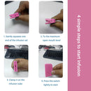 Automatic Infusion Fluid Reminder Sensor Drip-Feeding Sound Alarm (Pink)