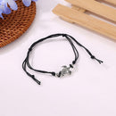 Fashion Women Weave Turtle Foot Chain Barefoot Anklet Beach Jewelry (Black)