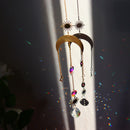 Suncatcher Crystal Star Moon Sun Chandelier Pendant Prism Hanging Lamp Ornament