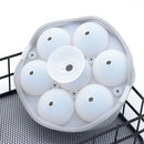 7 Cavity Round Balls Ice Mold Silicone Cocktail Whiskey Ice Cube Ball Maker Tray